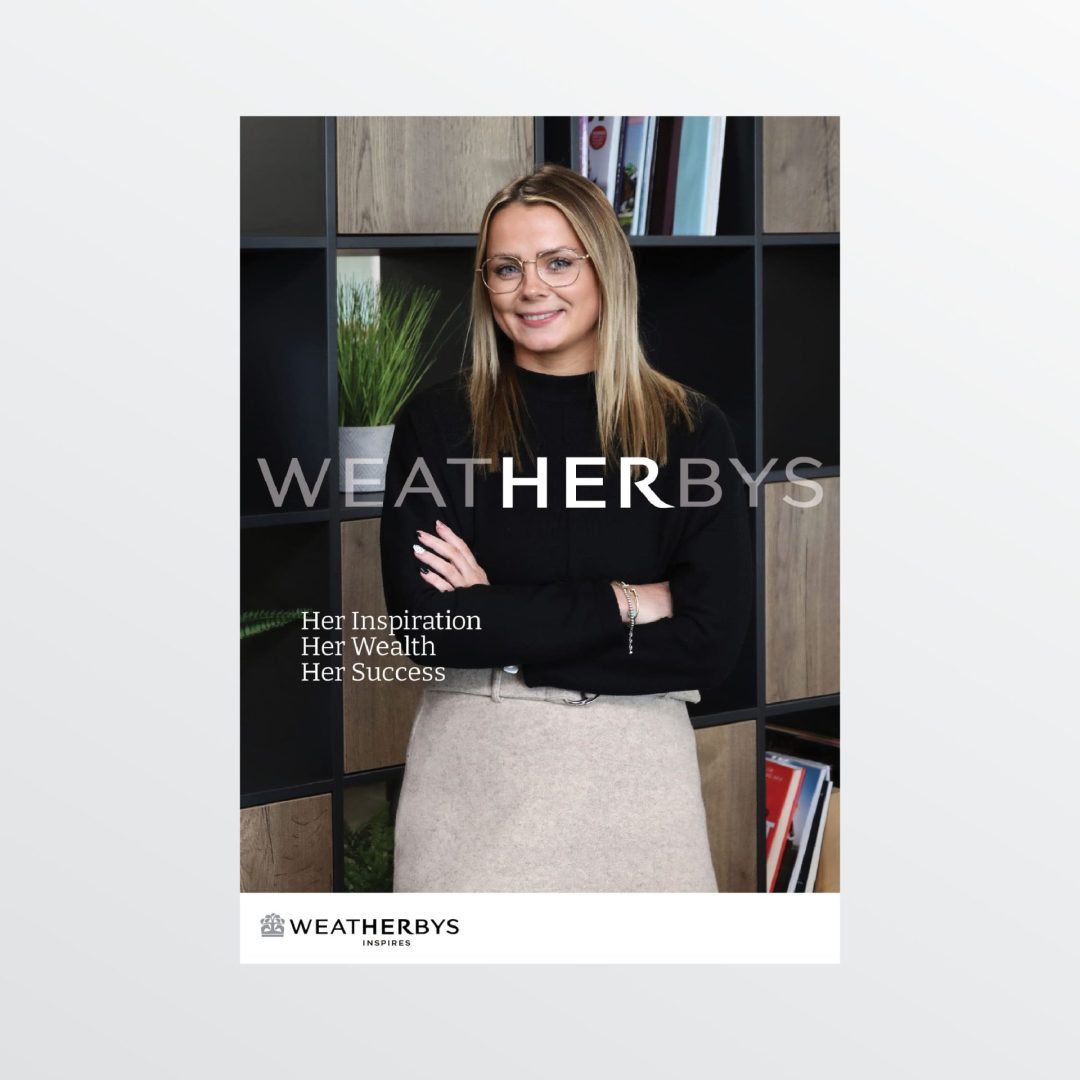 A poster advert for Weatherbys Inspires