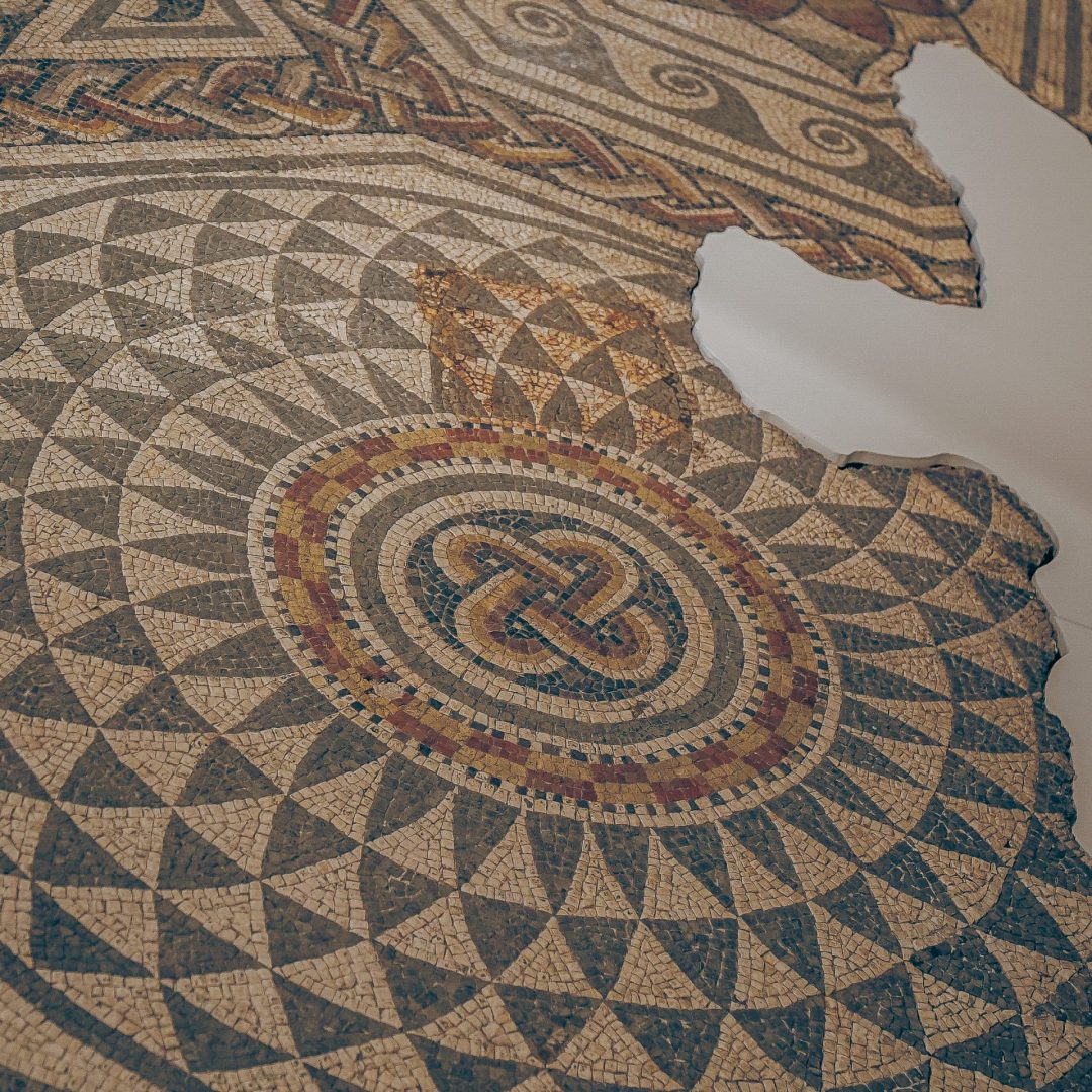 Mosaic at Jewry Wall Leicester